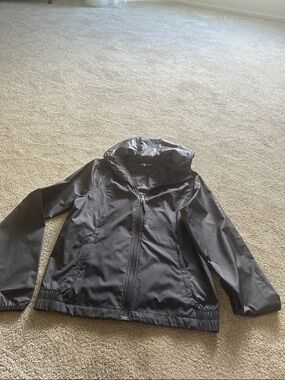 The North Face Black Hooded Shell Jacket windbreaker size S